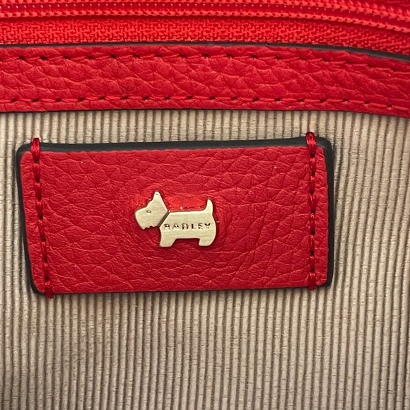 RADLEY LONDON Dukes Place red leather small crossbody bag - Picture 6 of 6